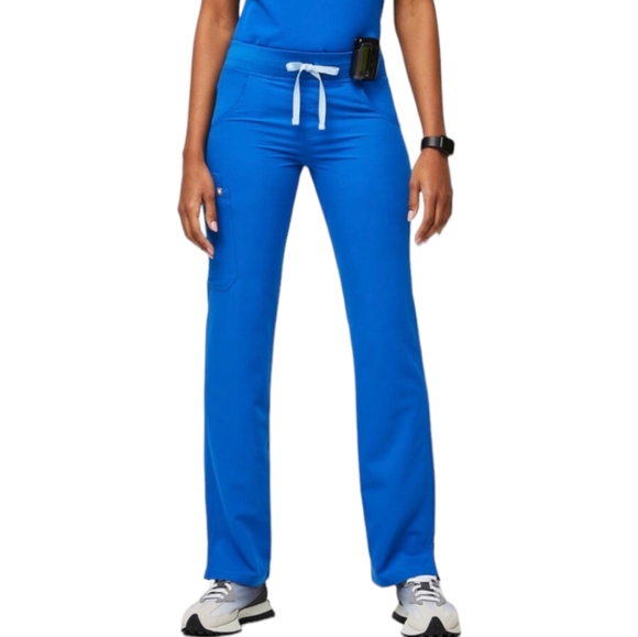 FIGS Kade Cargo Scrub Pants Royal Blue XS - Picture 1 of 11